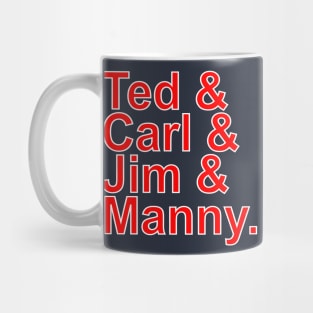 The Great Red Sox Left Fielders Mug